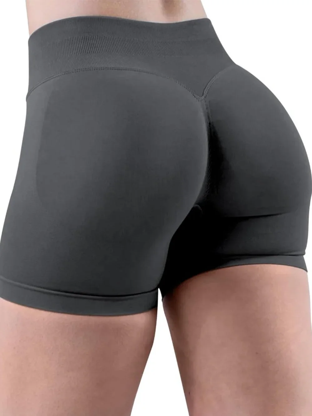 Seamless High-Waisted Women's Workout Shorts 4.5